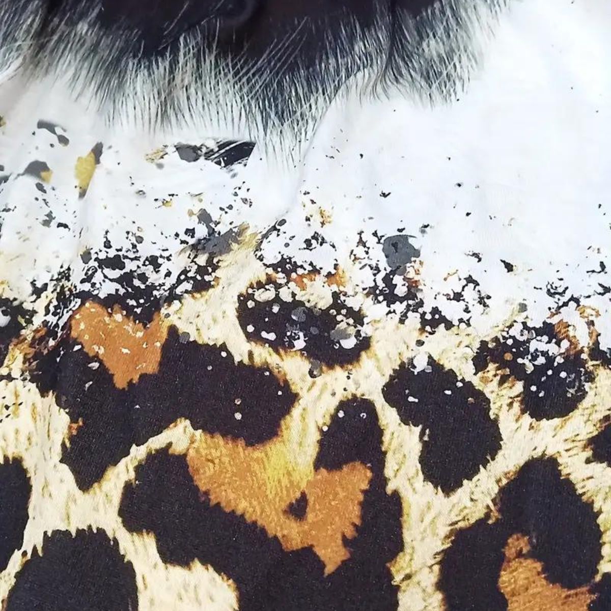 Leopard 3XL Beautiful Crazy Shorts Set