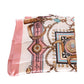 Light Pink Designer Silky Babushka Scarf
