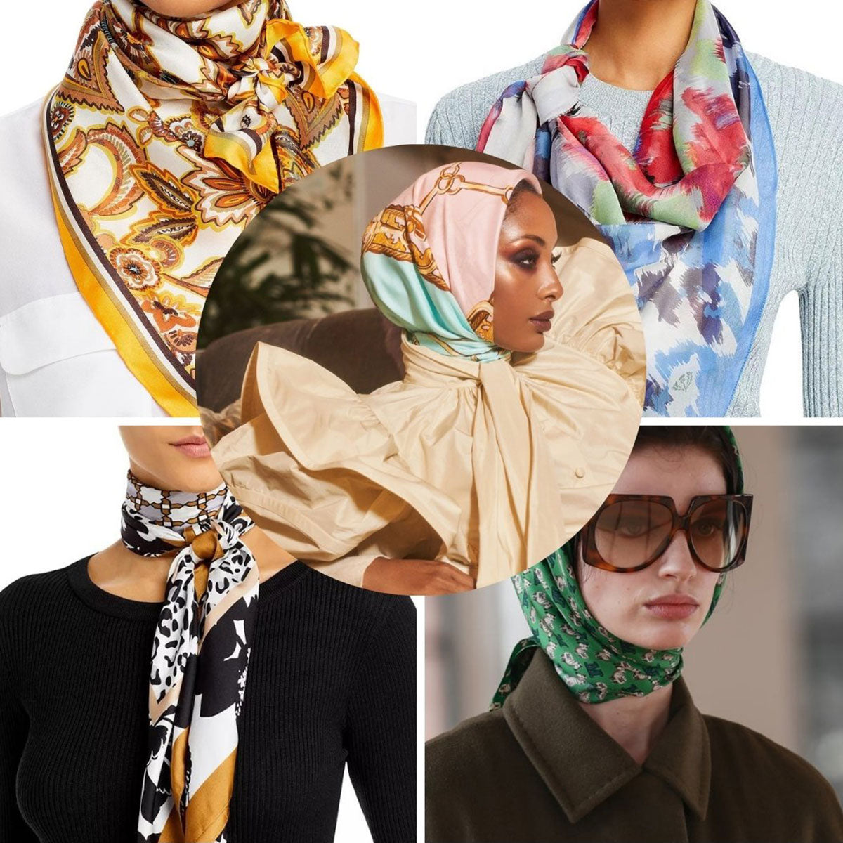 Leopard Print Head Wrap