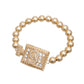Gold Perfume Bottle Bracelet