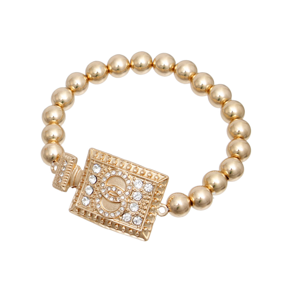 Gold Perfume Bottle Bracelet