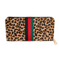 Leopard Fur Designer Wallet