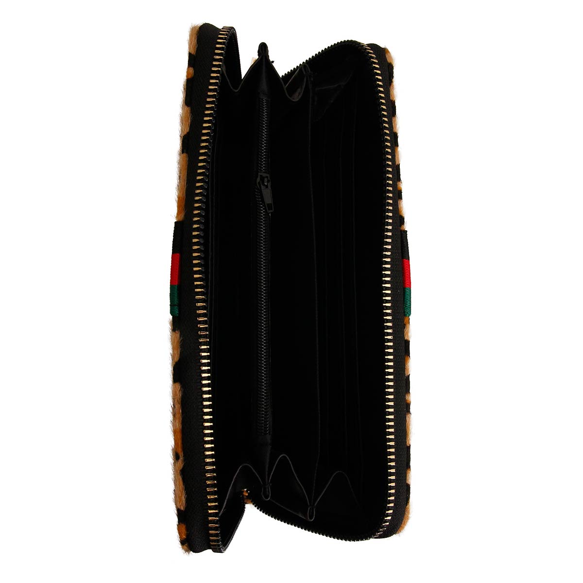 Leopard Fur Designer Wallet