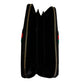 Black Designer Woven Wallet