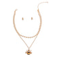 Designer Style Yellow Bee Necklace