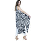 Black and White Leopard Long Vest